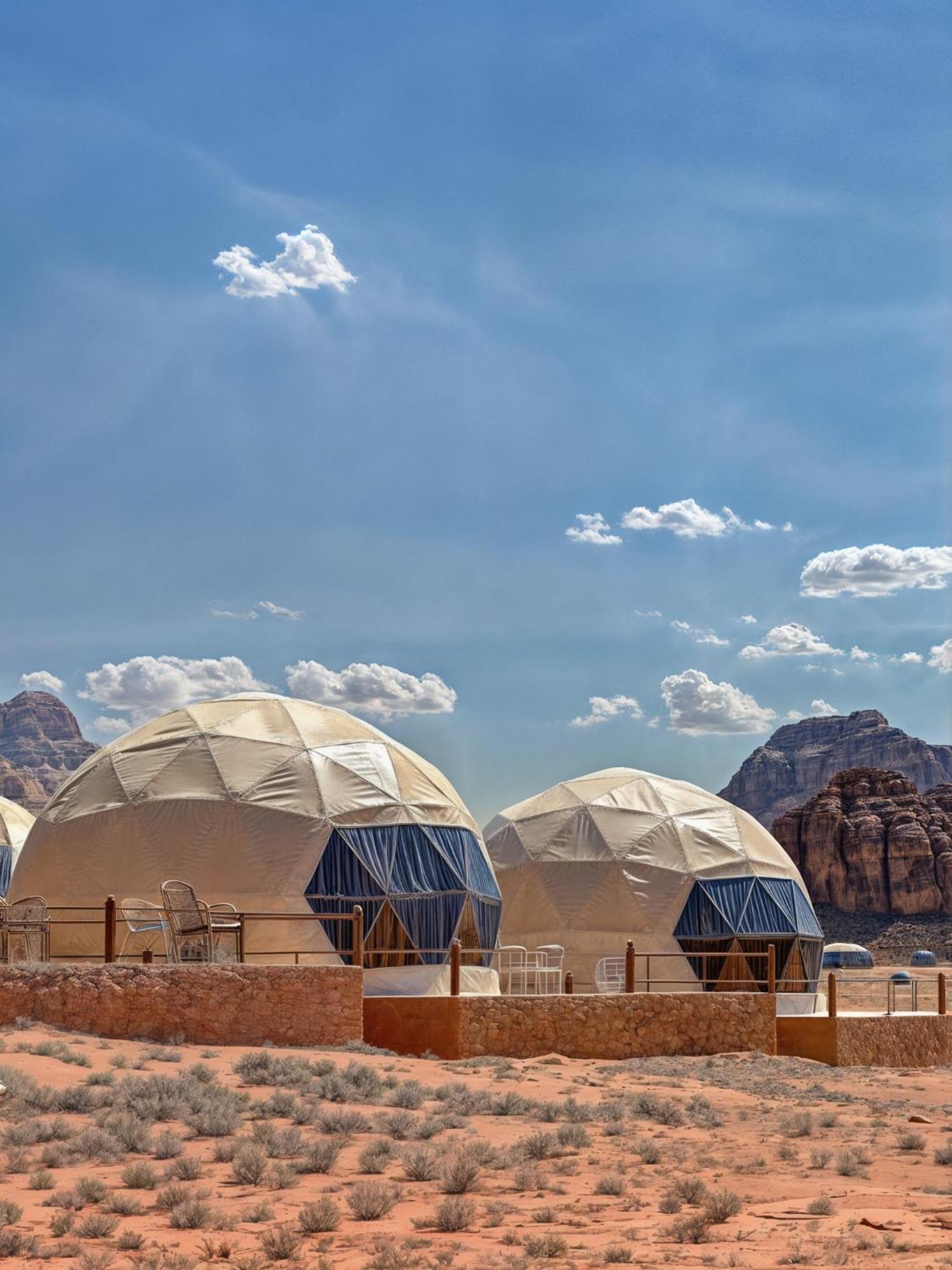 Wadi Rum Sunset Camp Exteriör bild