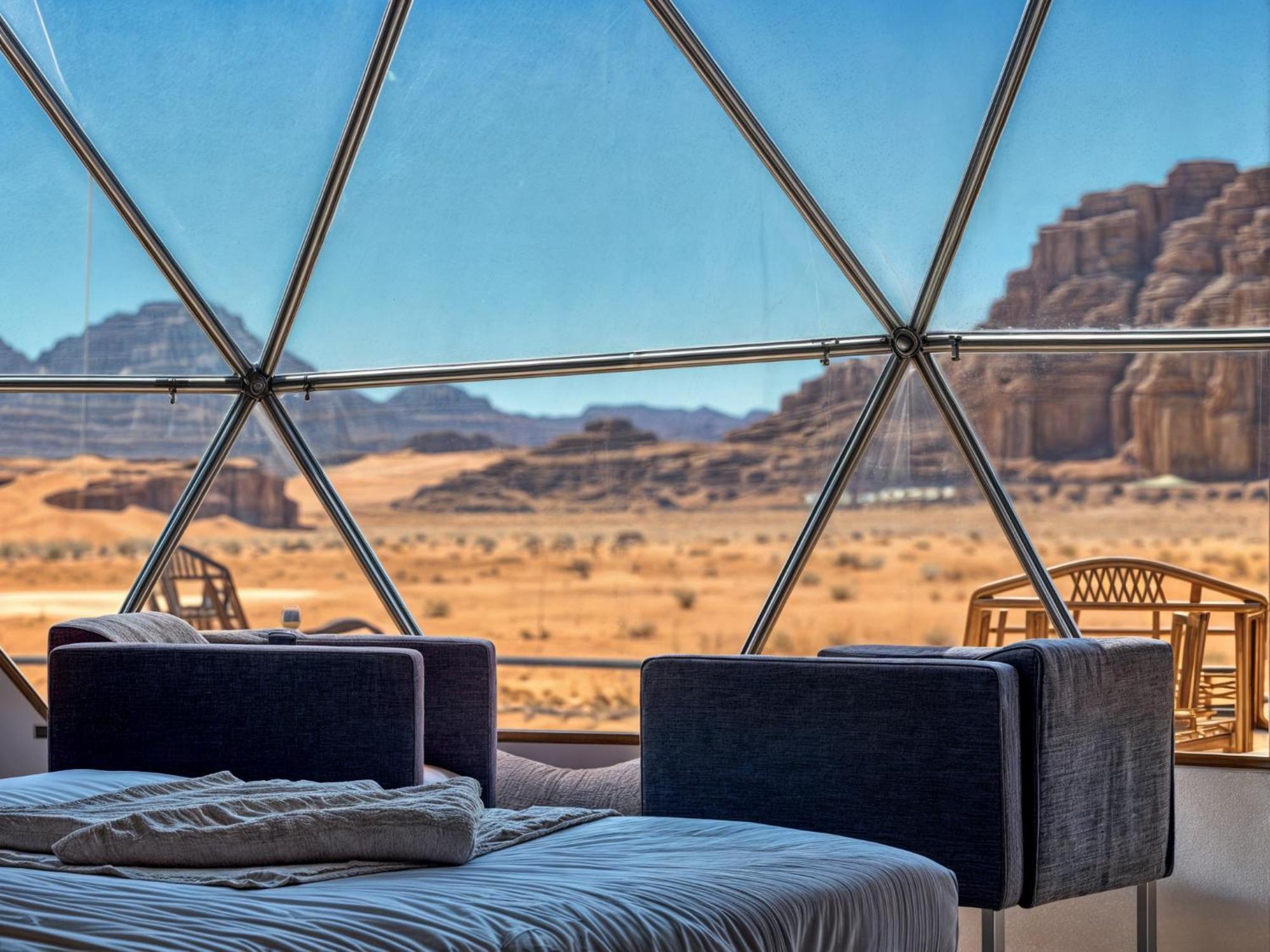 Wadi Rum Sunset Camp Exteriör bild